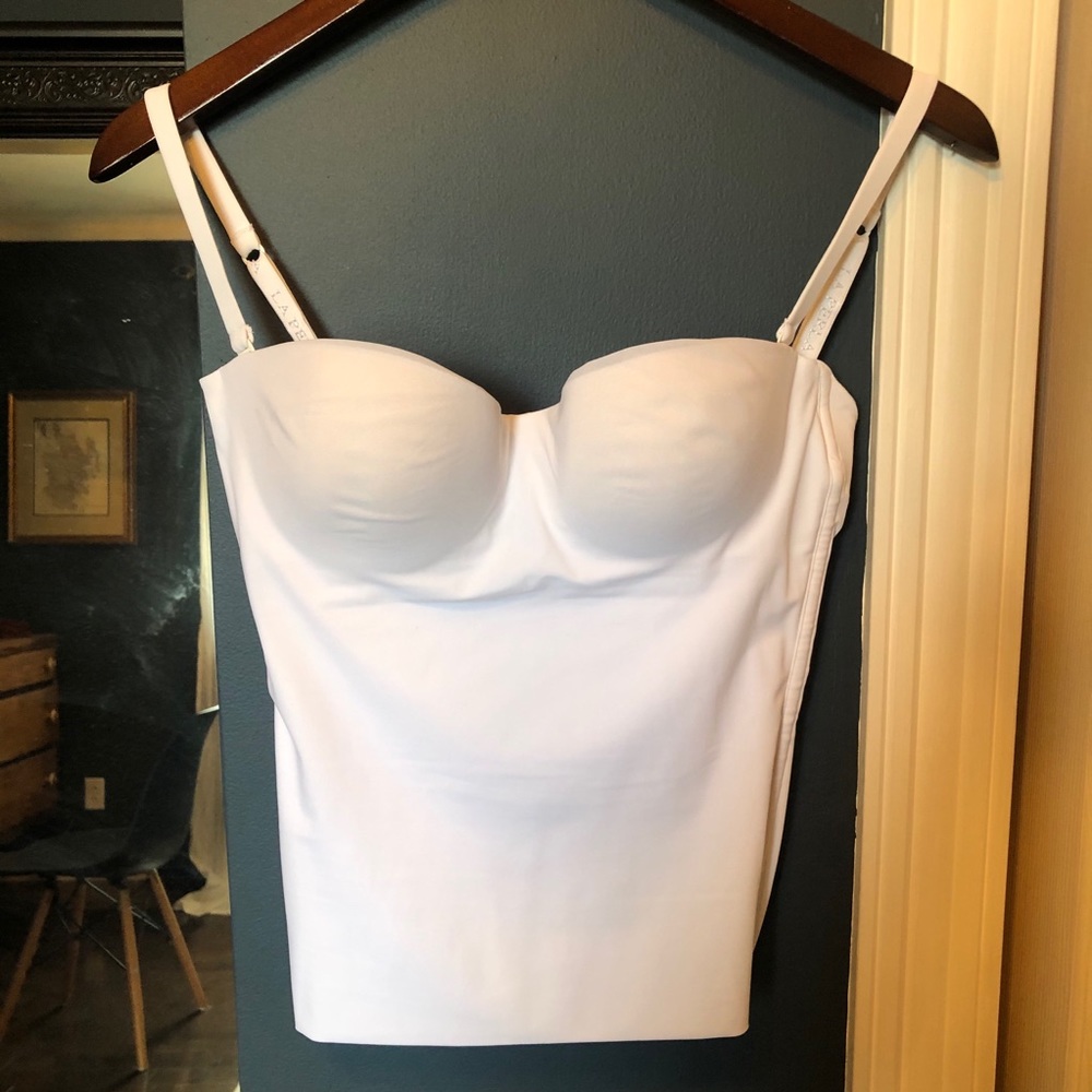 La Perla white bustier